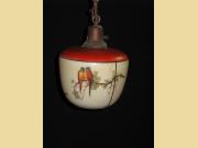 3 Vintage Red Top Lincoln Parrot Globe.