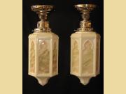 Single Only. Moorish Style Cathedral Globes